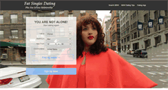 Desktop Screenshot of fatsingles.org